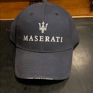 MASERATI NAVY BLUE ADJUSTABLE HAT